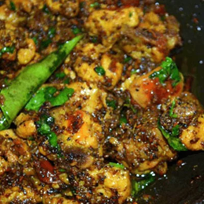 Spicy pepper chicken dish